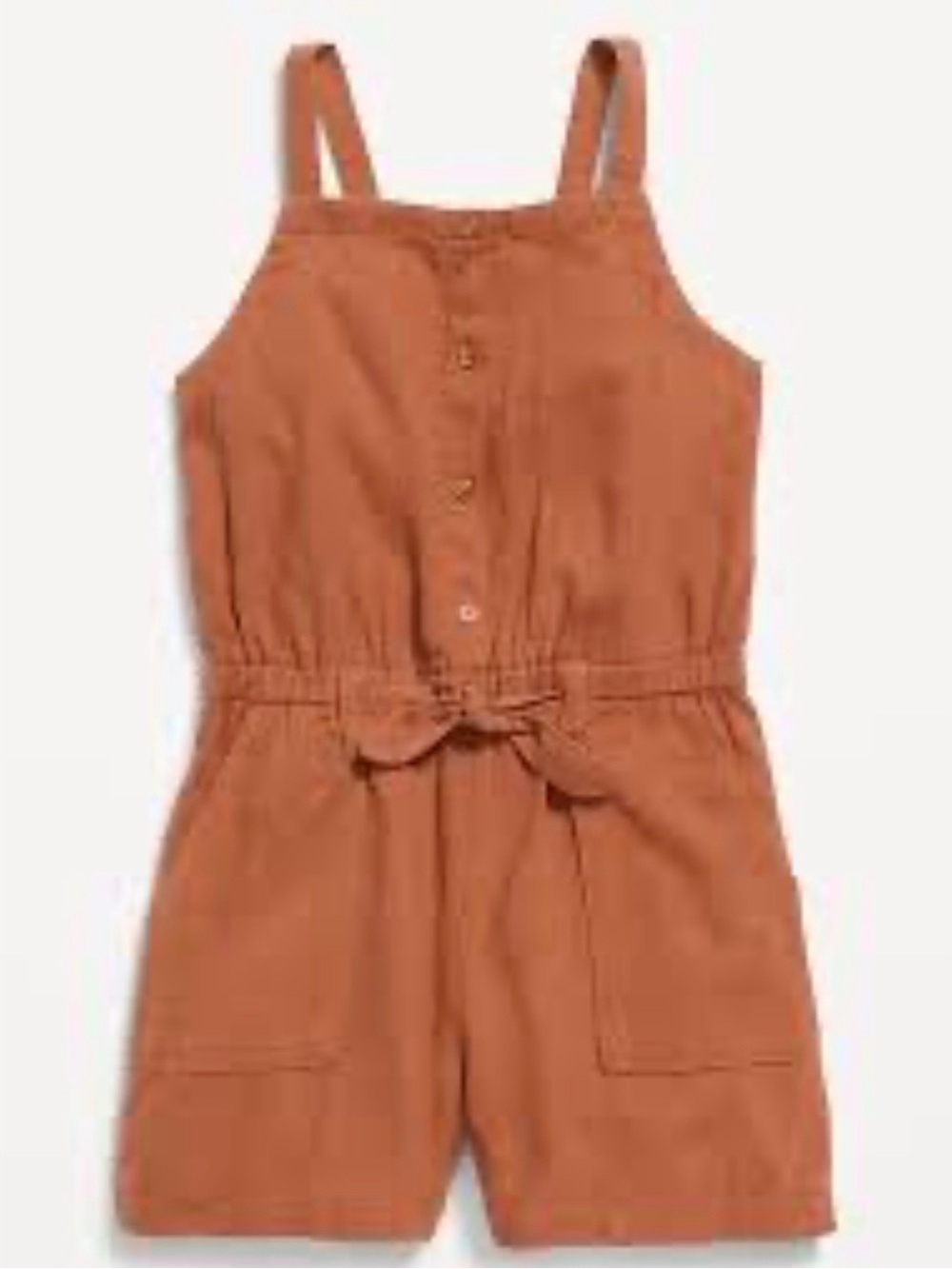 Old Navy Rust Orange Sleeveless Kids Romper